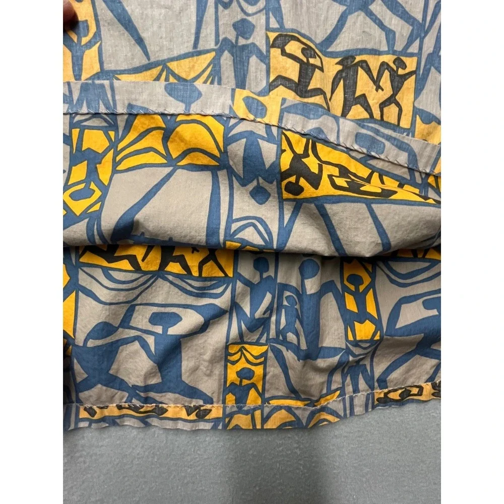 VTG Reyn Spooner S (21x27) Hawaiian Aloha Shirt Made Hawaii Abstract Art 80s